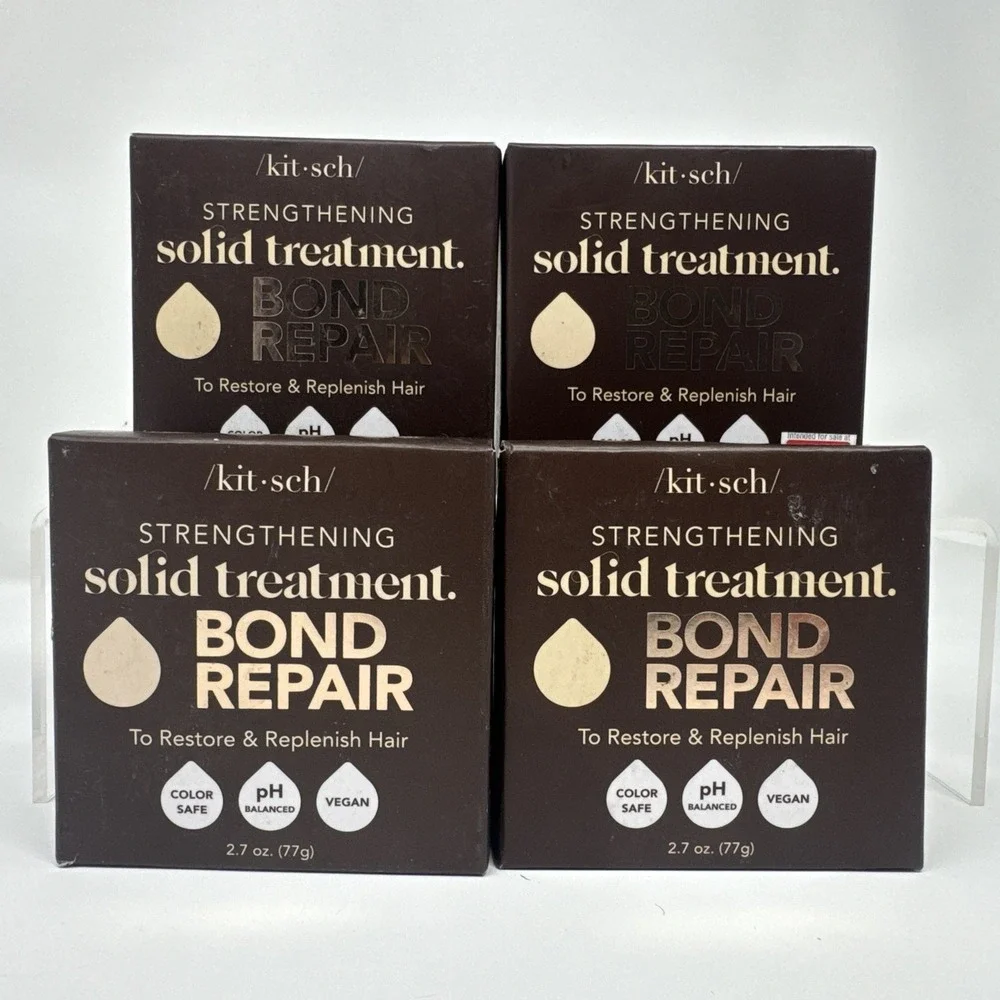 4 Bars Kitsch Strengthening Solid Treatment Bond Repair Restore Replenish Hair